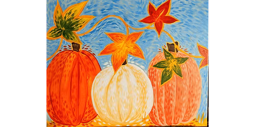 Starry Night Pumpkin Patch - Paint and Sip in Chicago | Classpop!\u2122