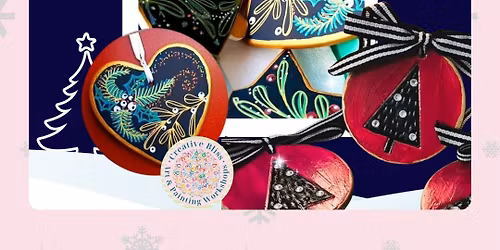 Christmas decoration painting