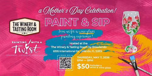 Paint and Sip: The Winery&Tasting Room @ Brewlando