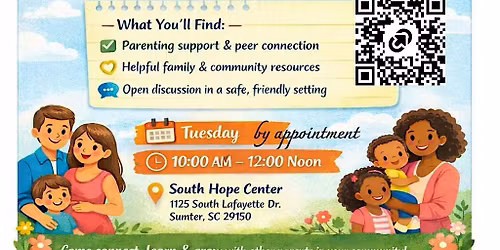 Maternity Health Hub \u2013 Parent Resource Group Tuesday Morning Meet-Up