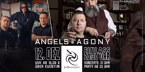 Angels & Agony und JanRevolution | Club-Konzert in Leverkusen