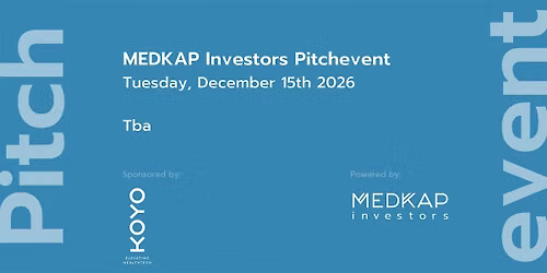 MEDKAP Investors Pitchevent