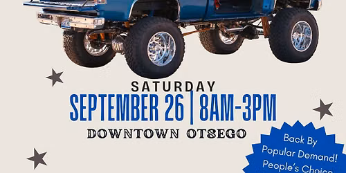 39th annual Car Show in downtown Otsego Michigan