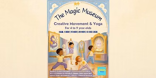 Creative Movement & Yoga for Kids Class for 4-9 year-olds
