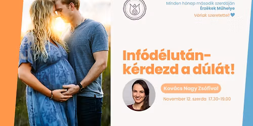 Inf\u00f3d\u00e9lut\u00e1n Kov\u00e1cs Nagy Zs\u00f3fival - K\u00e9rdezd a d\u00fal\u00e1t novemberben!