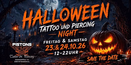HALLOWEEN Tattoo&Piercing Night 