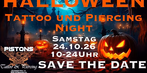 HALLOWEEN Tattoo&Piercing Night 