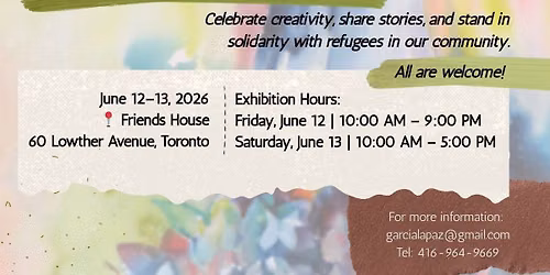 Refugee Art Show