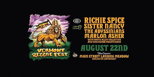 2026 Vermont Reggae Fest