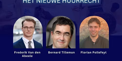 Lezing: het nieuwe huurrecht