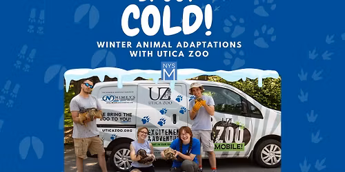 It Got Cold: Winter Animal Adaptations with Utica Zoo