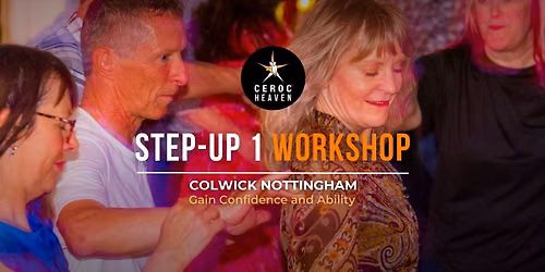 Ceroc Step-Up 1 Workshop - Sat 15th August - Advanced Booking Only