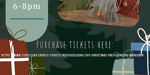 3pc. Christmas Tree Set Workshop