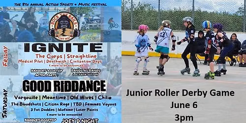 Junior Roller Derby @ Rock the Rails
