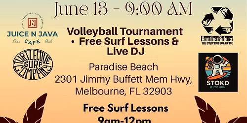Summer Beach Bash & Volleyball Tournament 