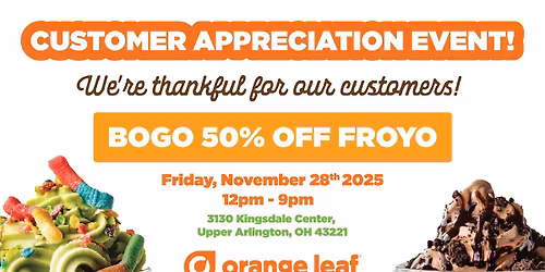 Customer Appreciation Event!