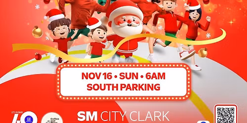 SM City Clark Santa Run x Coffee and Miles (FREE RUN)