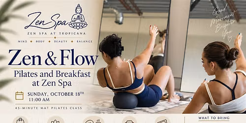 Zen & Flow - Pilates and Breakfast at Zen Spa