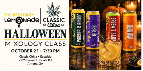 Halloween Mixology Class