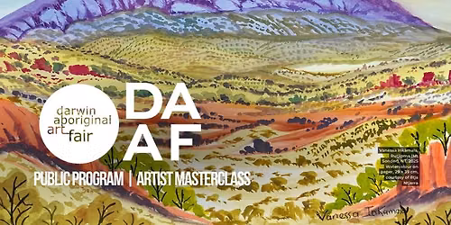 *SOLD OUT* Watercolour Painting Masterclass with Iltja Ntjarra