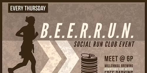 B.E.E.R.R.U.N. Social Run Club - Every Thursday!
