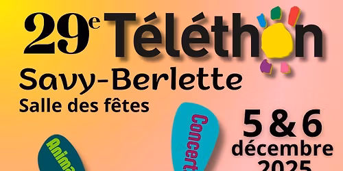 T\u00e9l\u00e9thon Savy-Berlette 2025