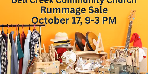 Rummage Sale at Bell Creek