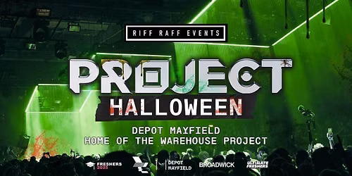 PROJECT HALLOWEEN \ud83c\udf83 Manchester's Biggest Halloween Event! \u2764\ufe0f\u200d\ud83d\udd25 10,000 People!