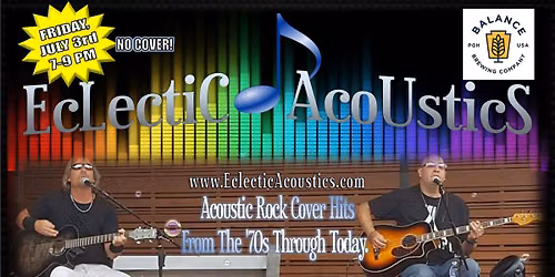 Eclectic Acoustics Live at Balance Brewing Co. - North Hills, PA