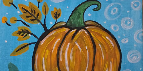 Acrylic Painting: Pumpkin