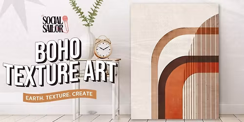 Boho Texture Art Date - Hyderabad