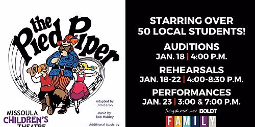 Missoula Children's Theatre - The Pied Piper at Grand Opera House Oshkosh