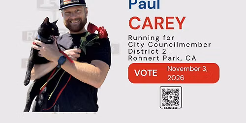 Tacos & Straight Talk: With Paul Carey, Candidate for District 2