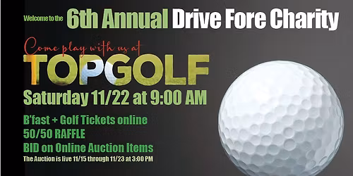 6th Annual Drive Fore Charity