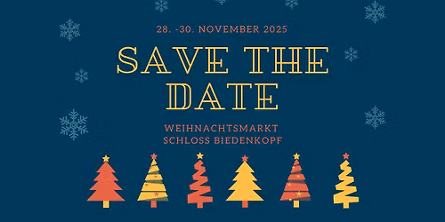 Weihnachtsmarkt Biedenkopf Schloss 28. -30.11.25