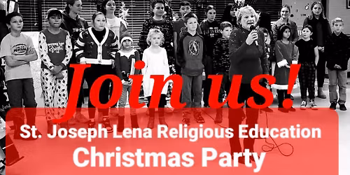 St. Joseph Lena Religious Education Christmas Party