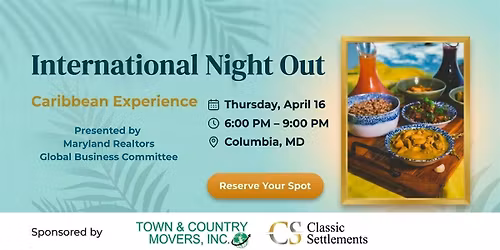 Global Business Committee International Night Out: Caribbean Expeience