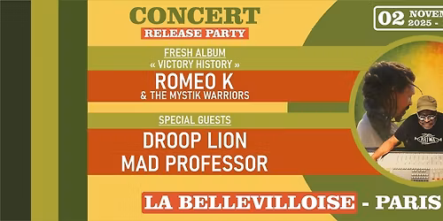 Droop Lion - Romeo K & The Mystik Warriors - Mad Professor