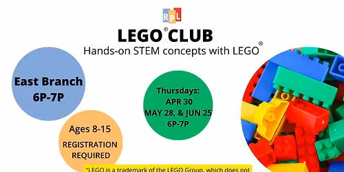 Lego Club-Hands-on STEM concepts with LEGO