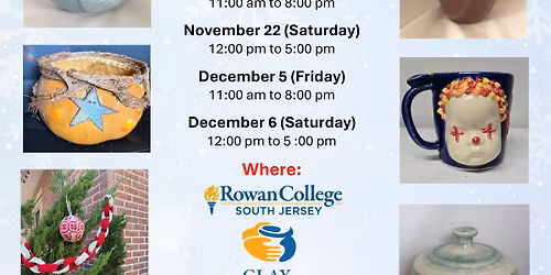 The Clay College Arts and Crafts Holiday Sale
