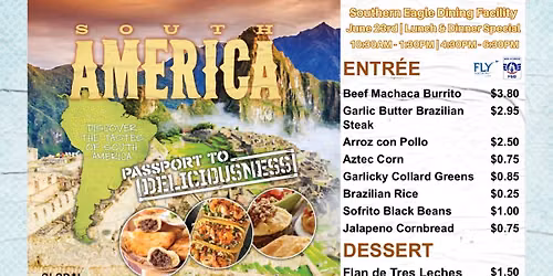 Passport to Deliciousness: South America Special (Base Access Only)
