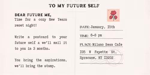 Postcard: To My Future Self