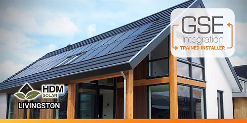 GSE Int\u00e9gration In-Roof Practical Training (Livingston - HDM Solar)
