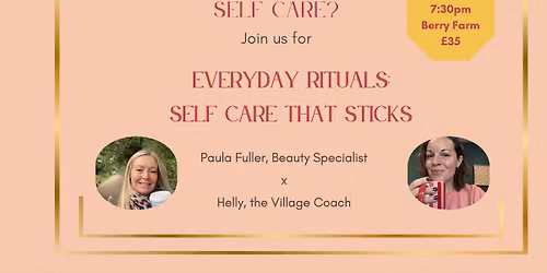 \ud83c\udf3f  Everyday rituals - self care that sticks \ud83c\udf3f