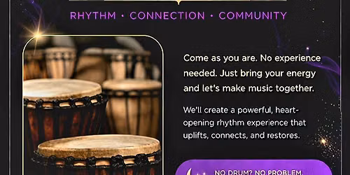 Restorative Rhythms Community Drum circles