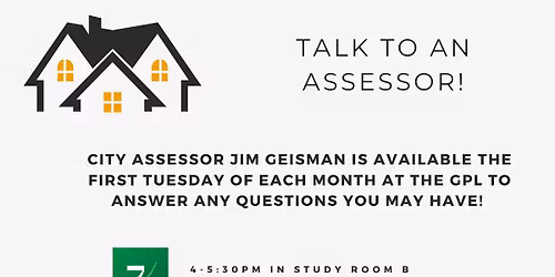 Talk to an Assessor! (monthly event)