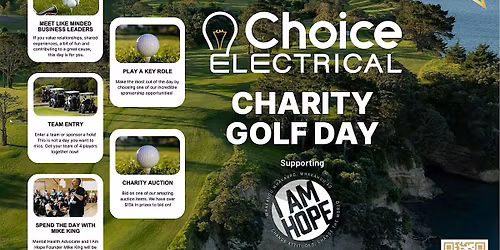Choice Electrical Charity Golf Day \u2013 Evening Networking Dinner