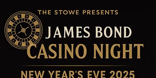 New Years Eve Bond Casino Night