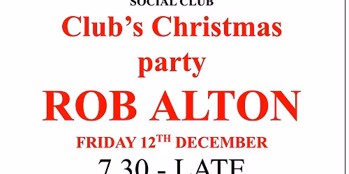 ROB ALTON CLUBS CHRISTMAS \ud83c\udf84 PARTY