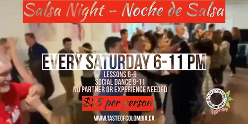Salsa Night in Oakville